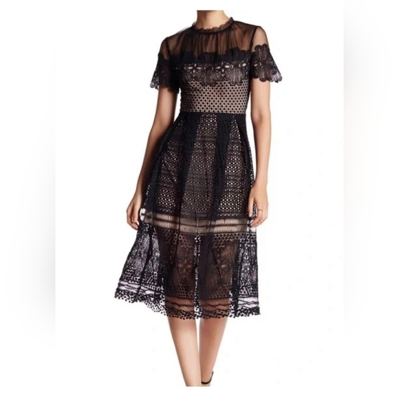 Romeo + Juliet Couture Midi Dress Size M - Picture 2 of 11